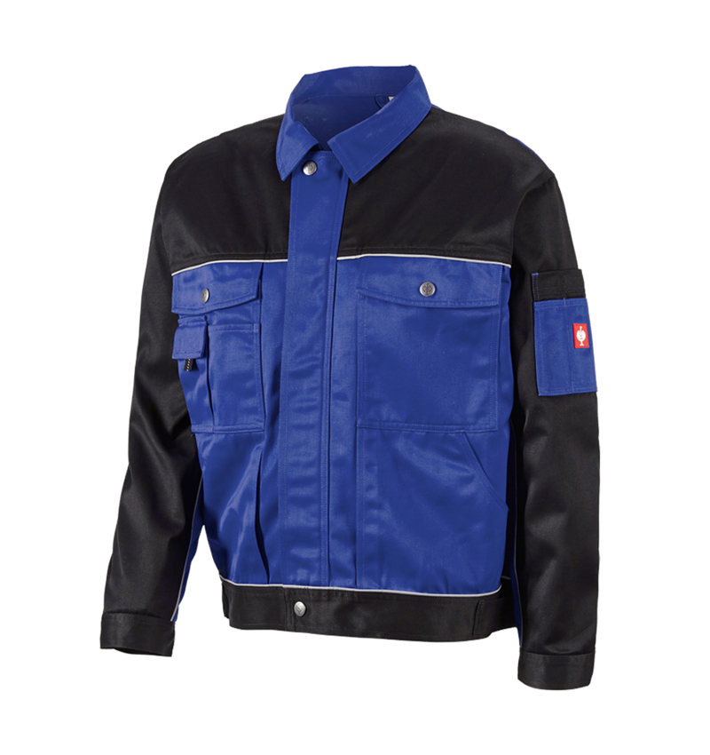 Instalatéři: Pracovní bunda e.s.image + modrá chrpa/černá 5
