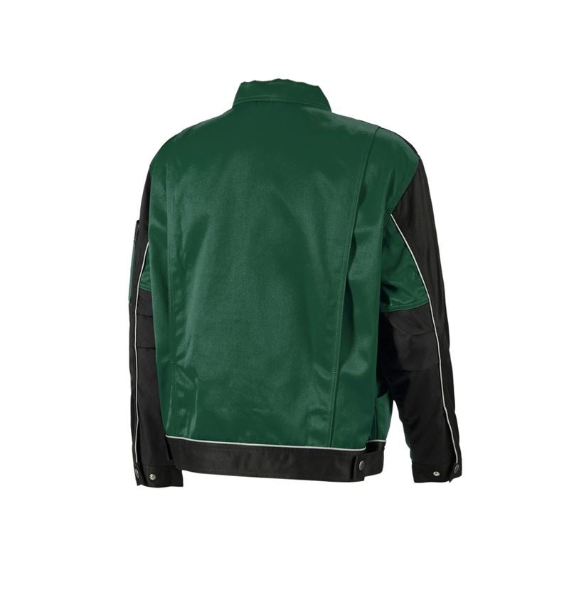 Pracovní bundy: Pracovní bunda e.s.image + zelená/černá 6