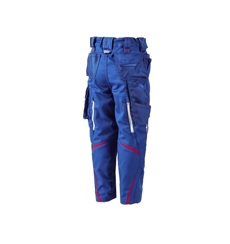 Kalhoty: Kalhoty do pasu e.s.motion 2020, dětské + modrá chrpa/ohnivě červená 3