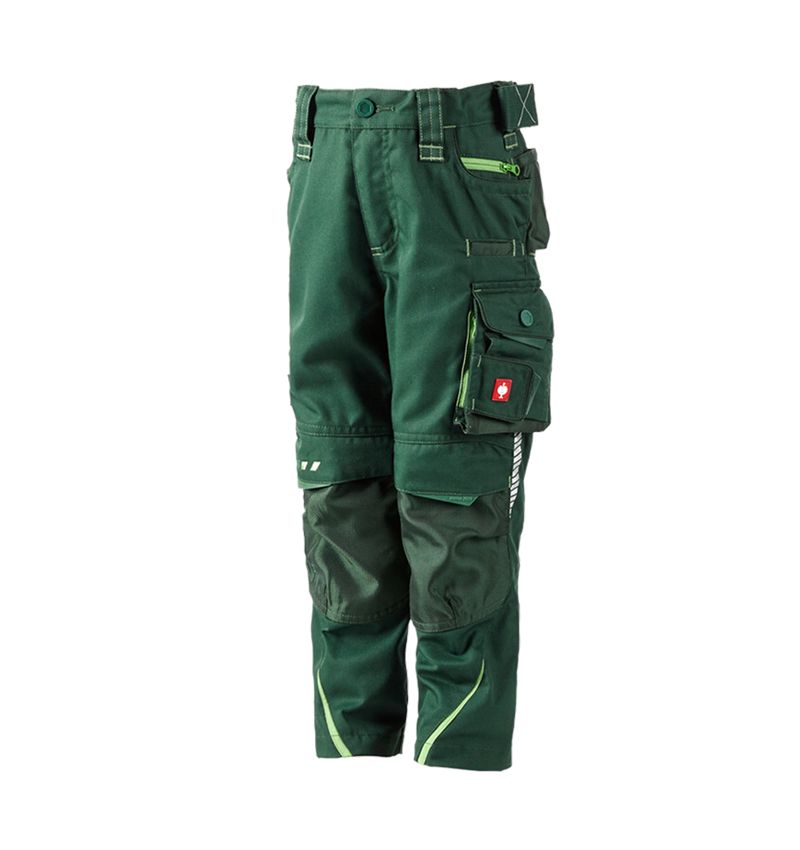 Kalhoty: Kalhoty do pasu e.s.motion 2020, dětské + zelená/mořská zelená 2