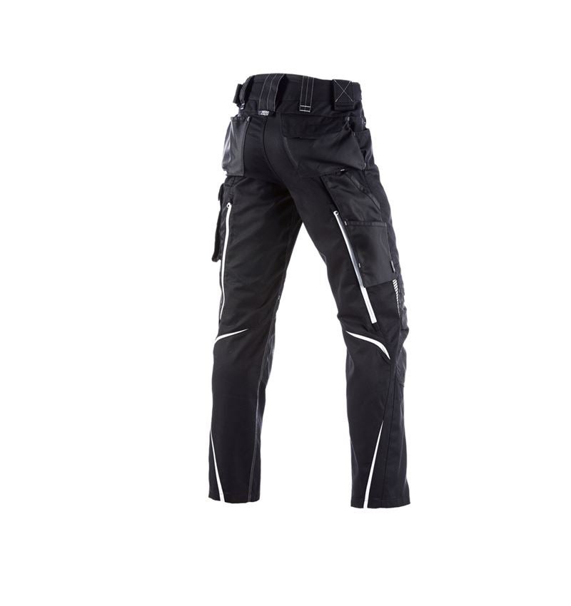 Pracovní kalhoty: Kalhoty e.s.motion 2020 + černá/platinová 3