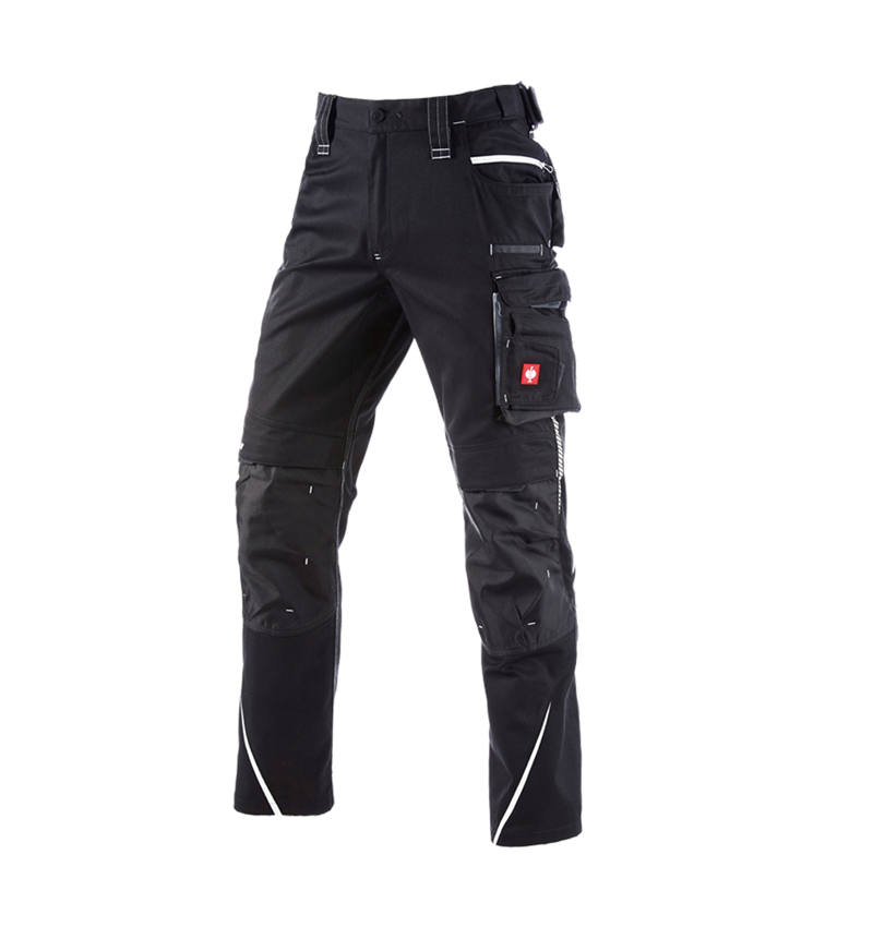 Pracovní kalhoty: Kalhoty e.s.motion 2020 + černá/platinová 2