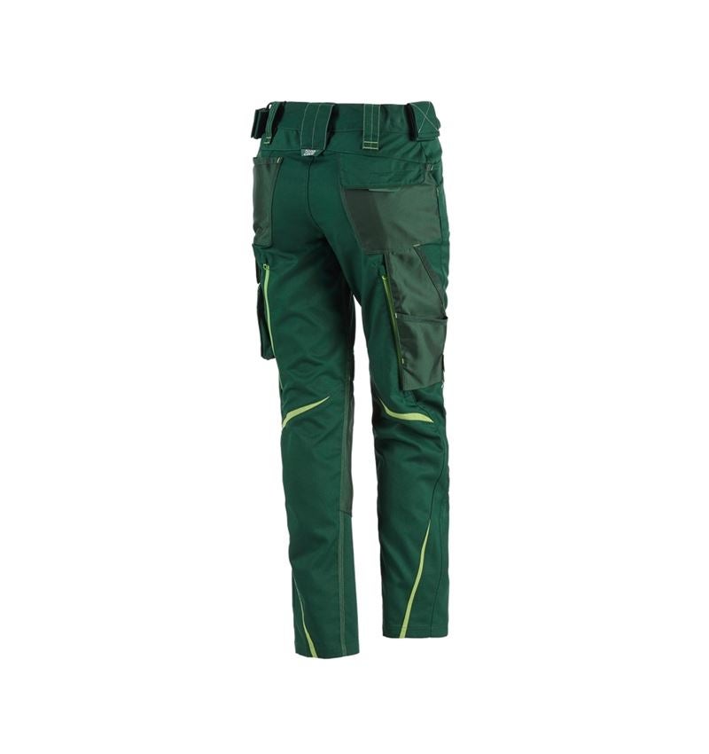 Pracovní kalhoty: Dámské kalhoty e.s.motion 2020 + zelená/mořská zelená 3