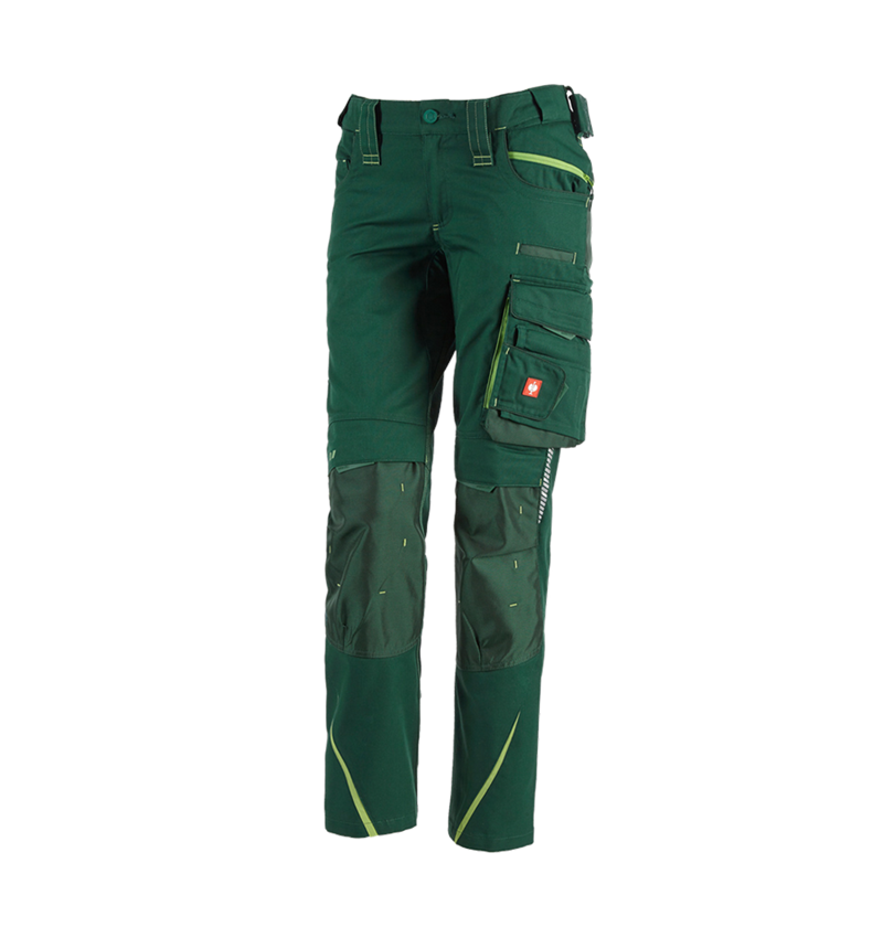 Pracovní kalhoty: Dámské kalhoty e.s.motion 2020 + zelená/mořská zelená 2