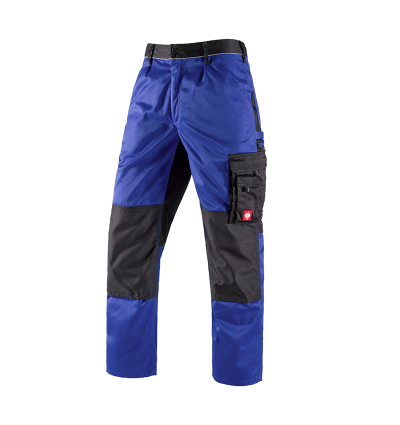 Pracovní kalhoty: Kalhoty do pasu e.s.image + modrá chrpa/černá 6