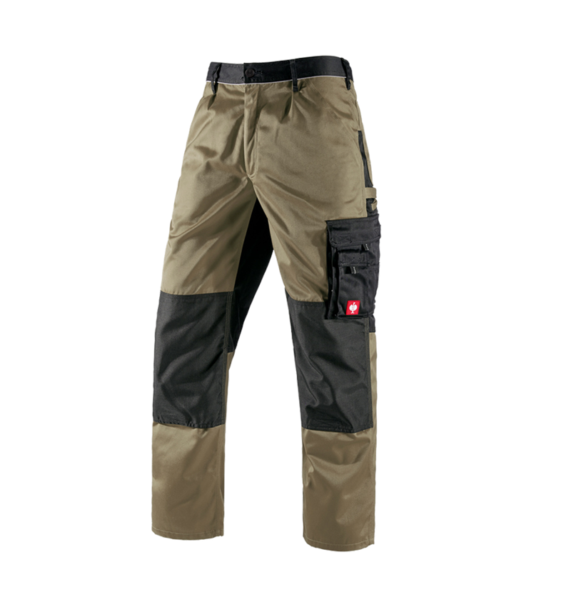 Pracovní kalhoty: Kalhoty do pasu e.s.image + khaki/černá 6