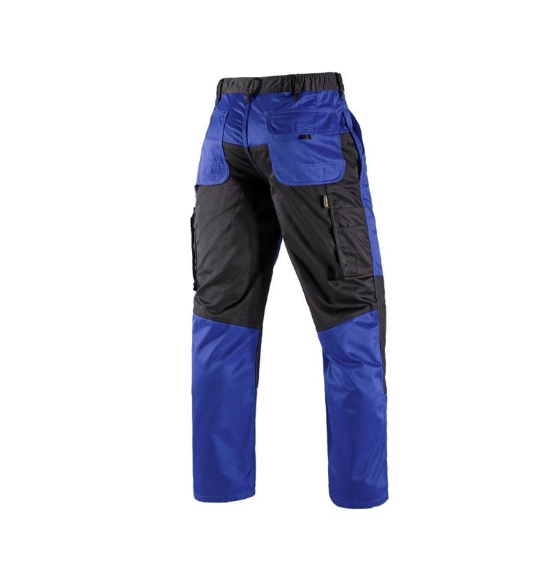 Pracovní kalhoty: Kalhoty do pasu e.s.image + modrá chrpa/černá 7
