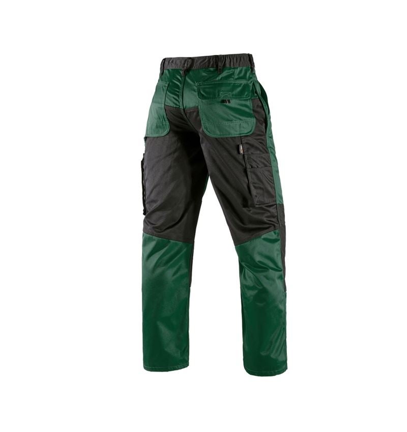 Pracovní kalhoty: Kalhoty do pasu e.s.image + zelená/černá 11
