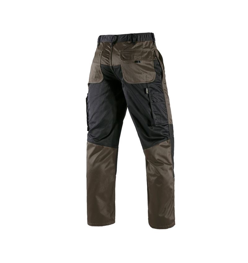 Pracovní kalhoty: Kalhoty do pasu e.s.image + olivová/černá 8