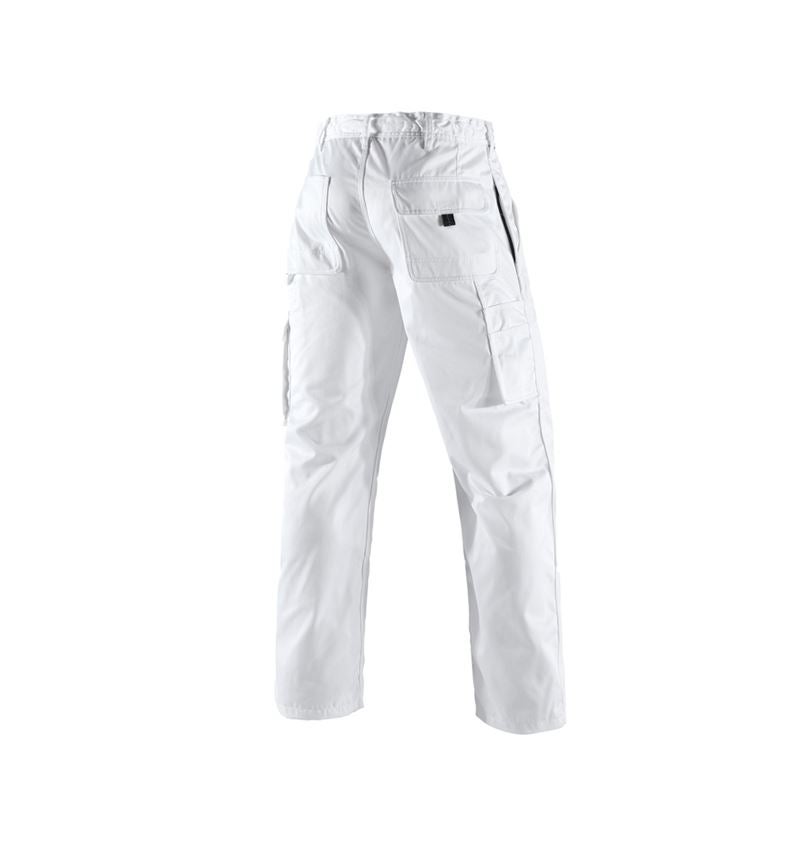 Pracovní kalhoty: Kalhoty do pasu e.s.classic + bílá 3