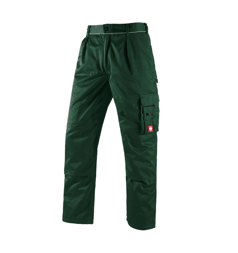 Pracovní kalhoty: Kalhoty do pasu e.s.classic + zelená 3