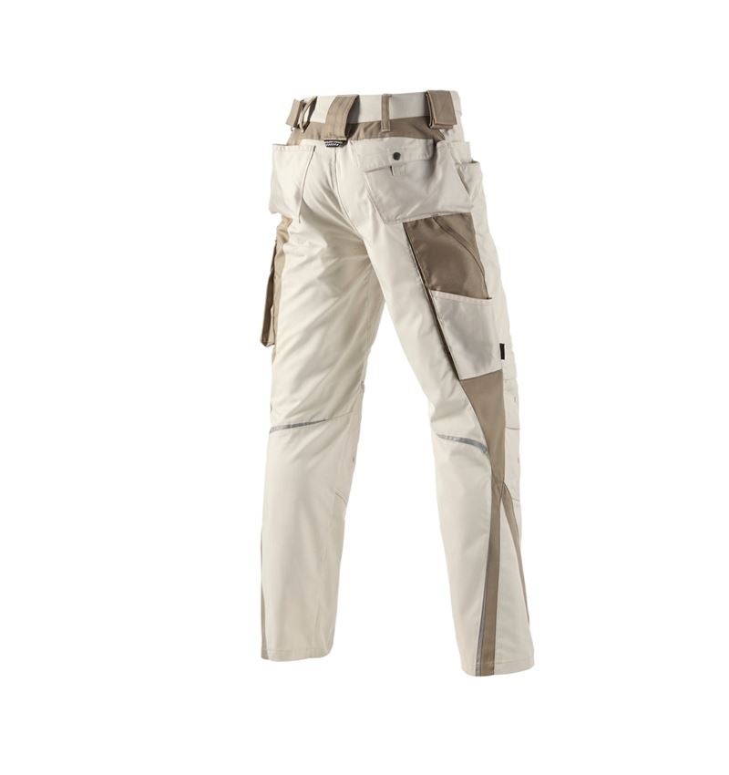 Pracovní kalhoty: Kalhoty do pasu e.s.motion + sádra/jíl 3