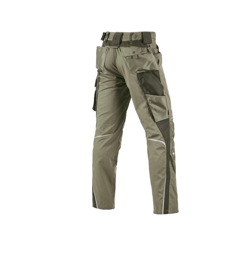 Pracovní kalhoty: Kalhoty do pasu e.s.motion + rákos/mech 3