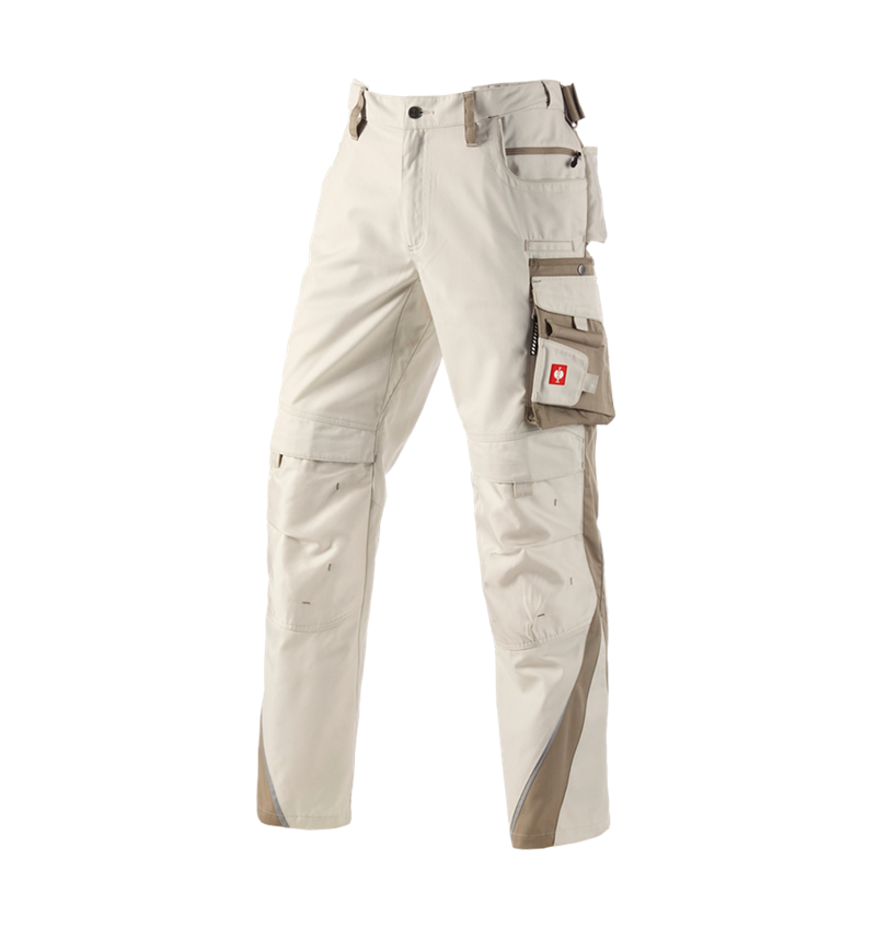 Pracovní kalhoty: Kalhoty do pasu e.s.motion + sádra/jíl 2
