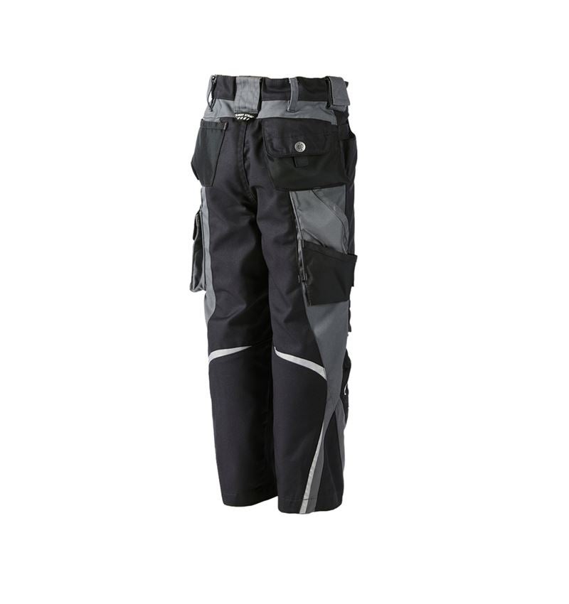 Kalhoty: Dětské kalhoty do pasu e.s.motion, zimní + grafit/cement 1