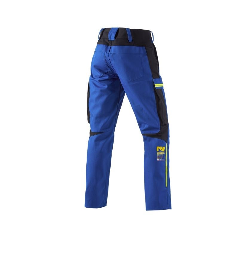 Pracovní kalhoty: Kalhoty do pasu e.s.vision multinorm* + modrá chrpa/černá 3