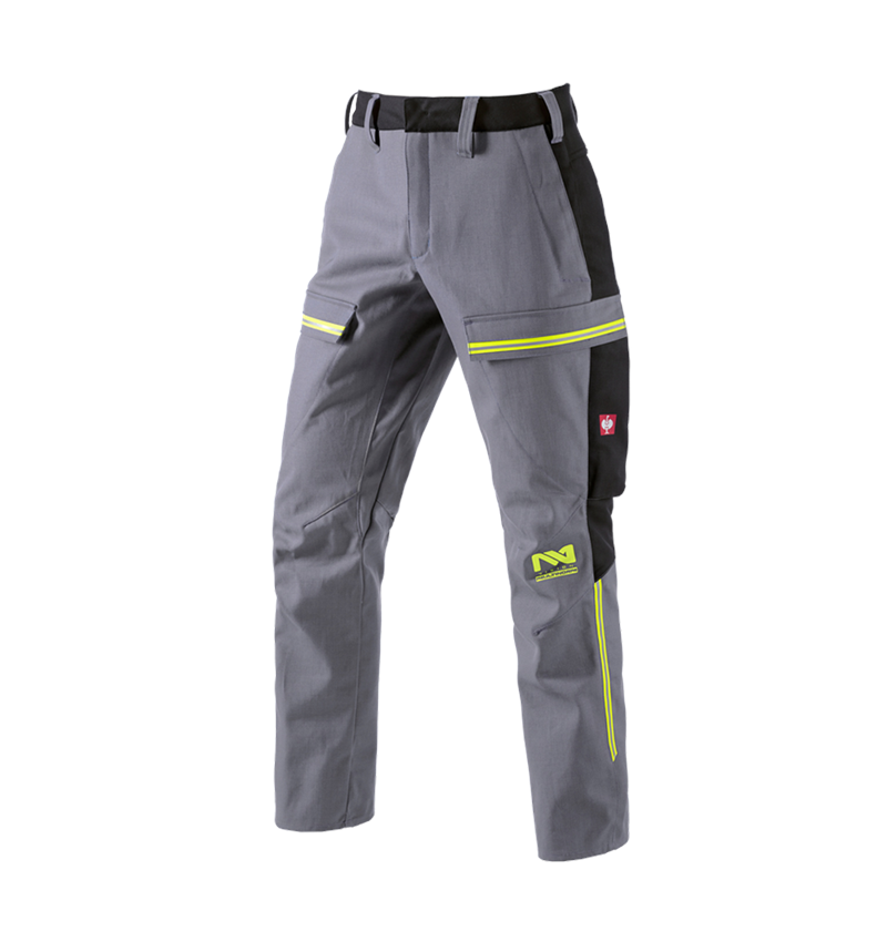 Pracovní kalhoty: Kalhoty do pasu e.s.vision multinorm* + šedá/černá 2