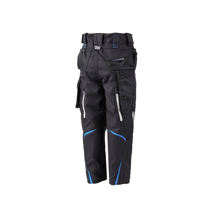 Kalhoty: Zimní kalhoty do pasu e.s.motion 2020, dětská + grafit/enciánově modrá 3
