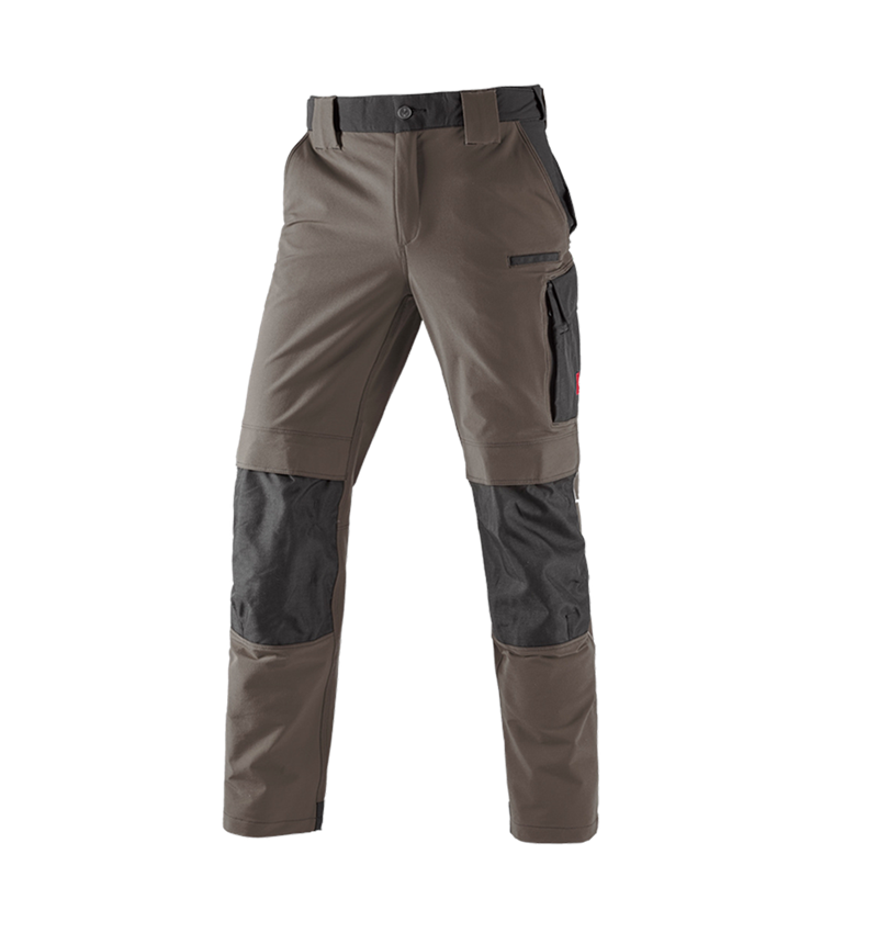 Pracovní kalhoty: Zimní funkční kalhoty e.s.dynashield + kámen/černá