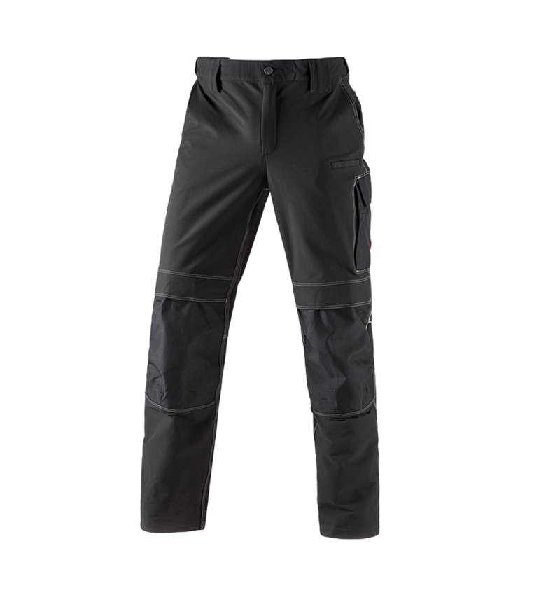 Chlad: Zimní funkční kalhoty e.s.dynashield + černá