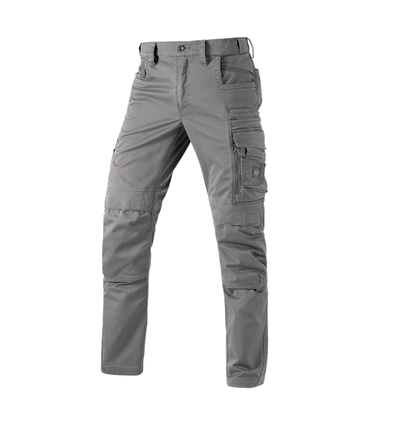 Pracovní kalhoty: Kalhoty do pasu e.s.motion ten + granitová 1