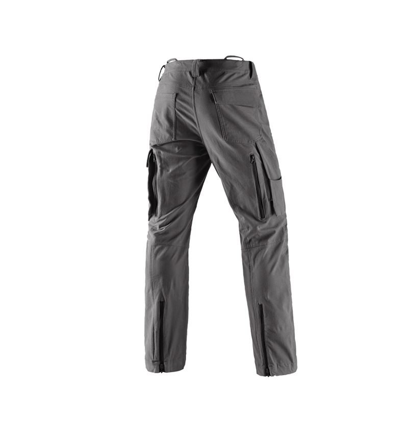 Pracovní kalhoty: Lesnické protip. kalhoty do pasu e.s.cotton touch + karbonová šedá 3