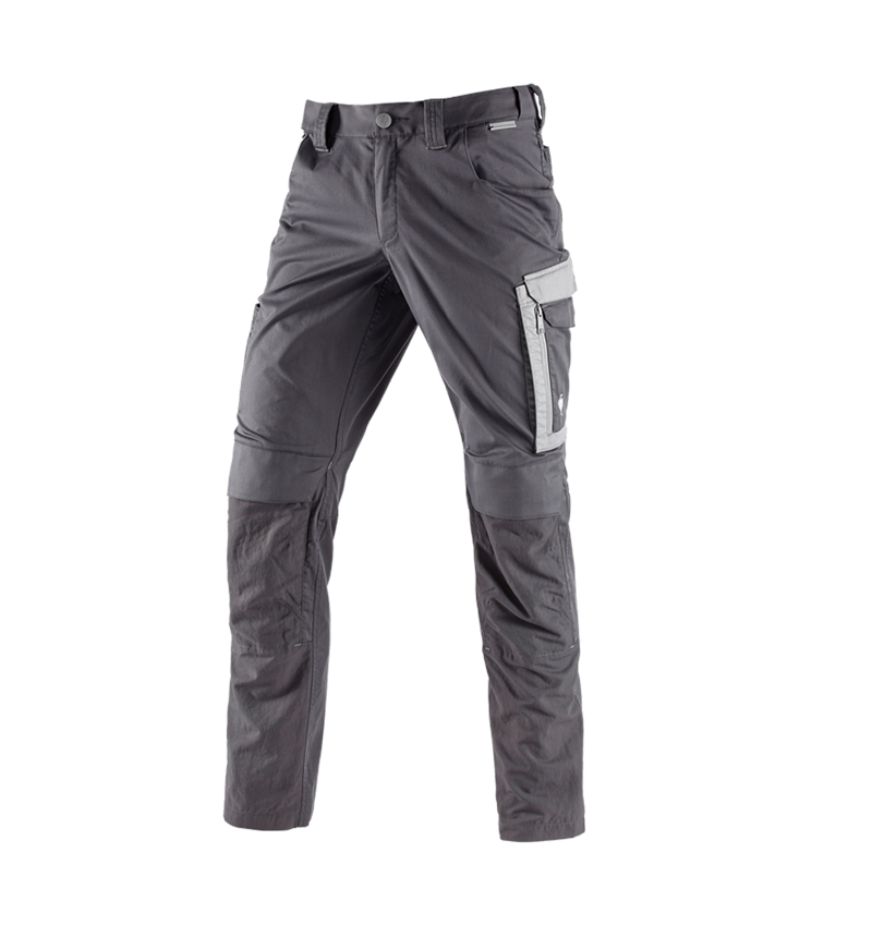 Pracovní kalhoty: Kalhoty do pasu e.s.concrete light + antracit/perlově šedá 3