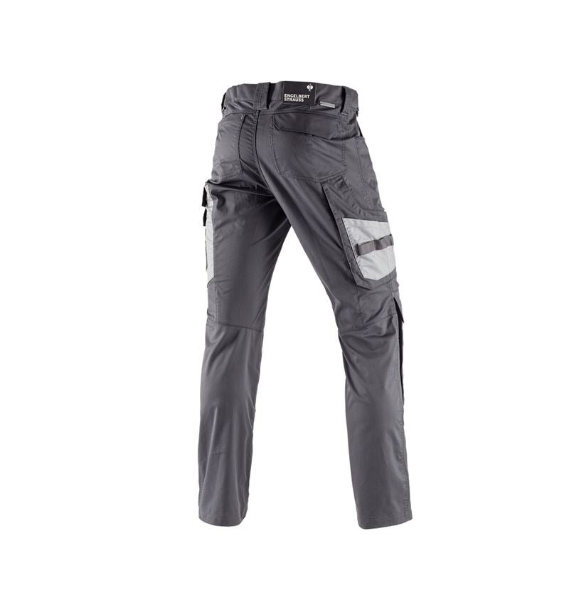 Pracovní kalhoty: Kalhoty do pasu e.s.concrete light + antracit/perlově šedá 4