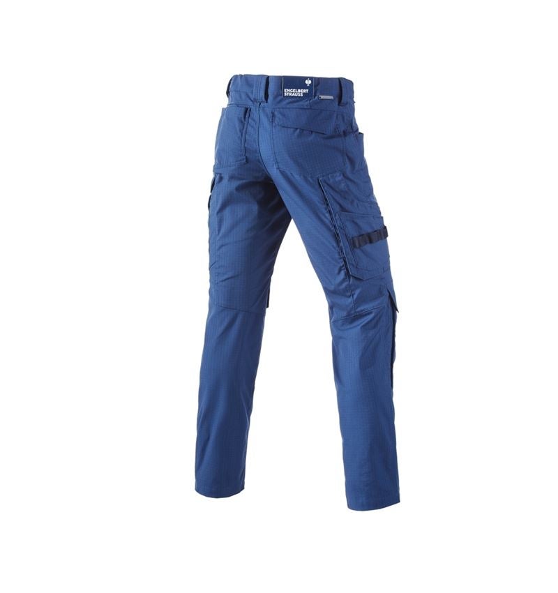 Pracovní kalhoty: Kalhoty do pasu e.s.concrete solid + alkalická modrá 3