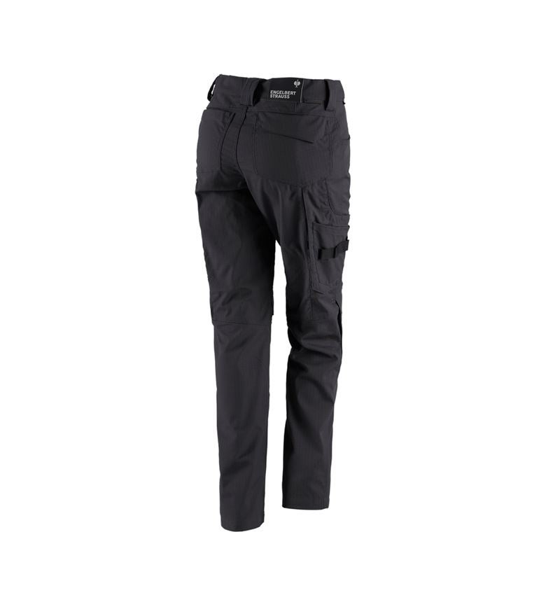 Pracovní kalhoty: Kalhoty do pasu e.s.concrete solid, dámská + černá 3