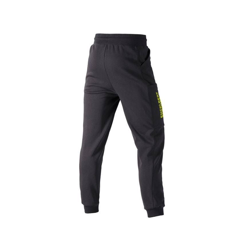Oděvy: Teplákové kalhoty e.s.trail + černá/acidově žlutá 3