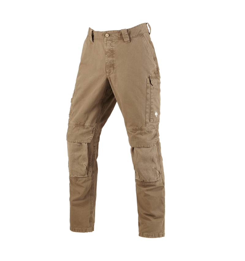 Pracovní kalhoty: Kalhoty do pasu e.s.botanica + přírodní béžová 2