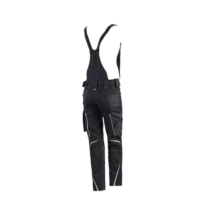 Pracovní kalhoty: Dámské kalhoty s laclem e.s.motion 2020 + černá/platinová 3