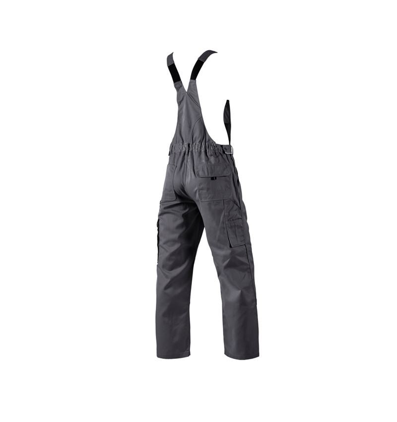 Pracovní kalhoty: Kalhoty s laclem e.s.classic + šedá 3