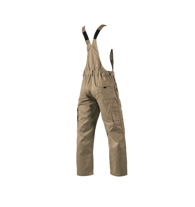Pracovní kalhoty: Kalhoty s laclem e.s.classic + khaki 4