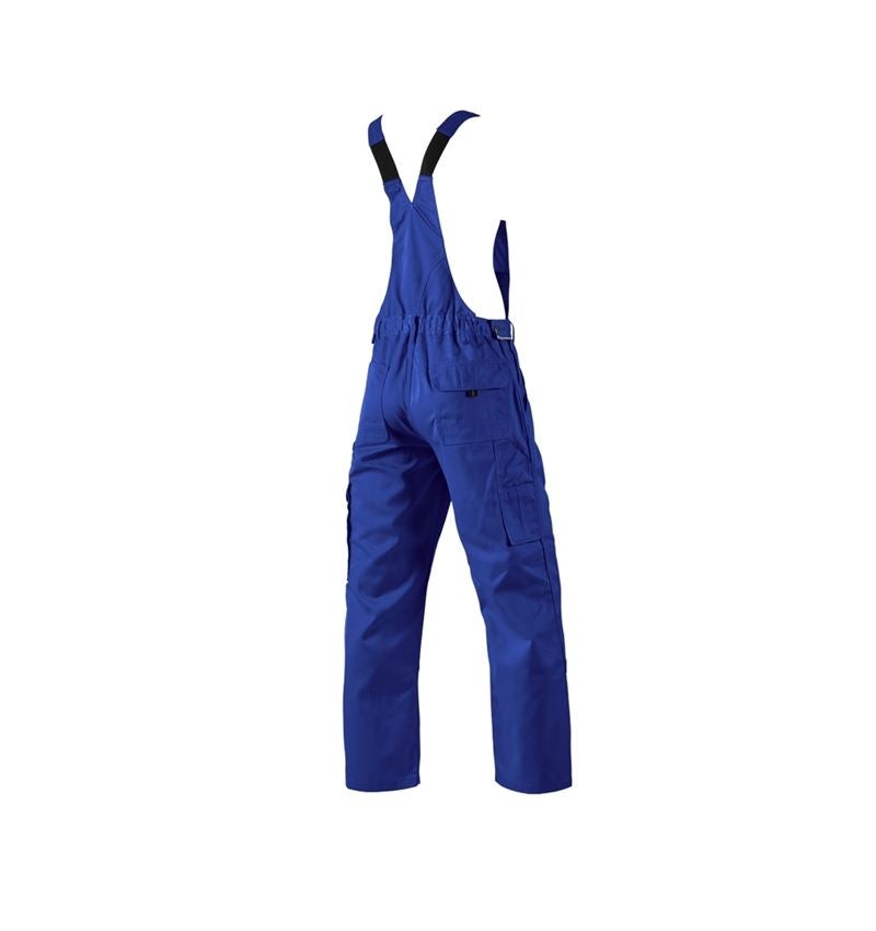 Pracovní kalhoty: Kalhoty s laclem e.s.classic + modrá chrpa 3