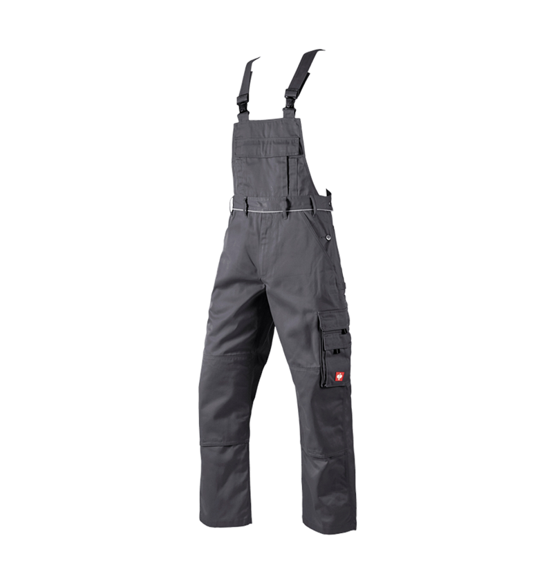 Pracovní kalhoty: Kalhoty s laclem e.s.classic + šedá 2