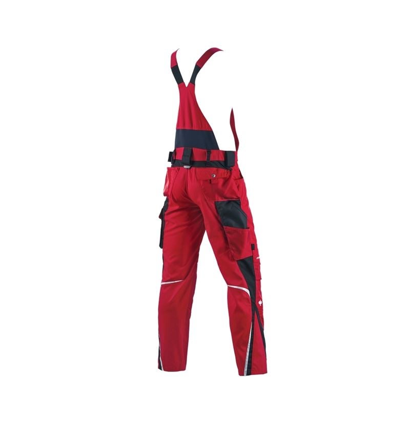 Truhlář / Stolař: Kalhoty s laclem e.s.motion + červená/černá 3