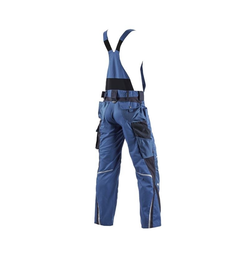 Pracovní kalhoty: Kalhoty s laclem e.s.motion + kobalt/pacifik 3