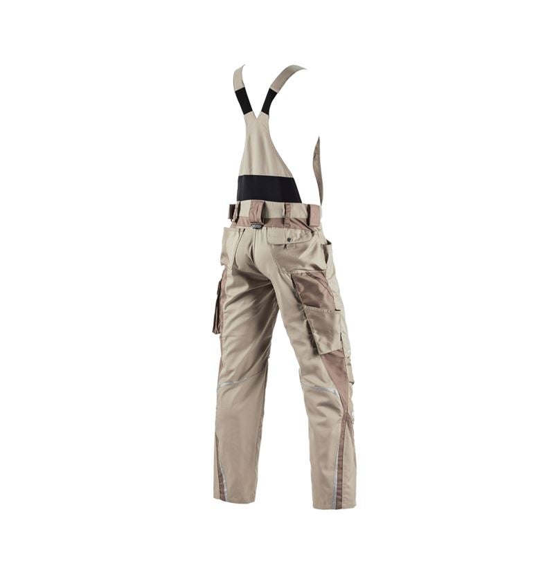 Pracovní kalhoty: Kalhoty s laclem e.s.motion + jíl/rašelina 3