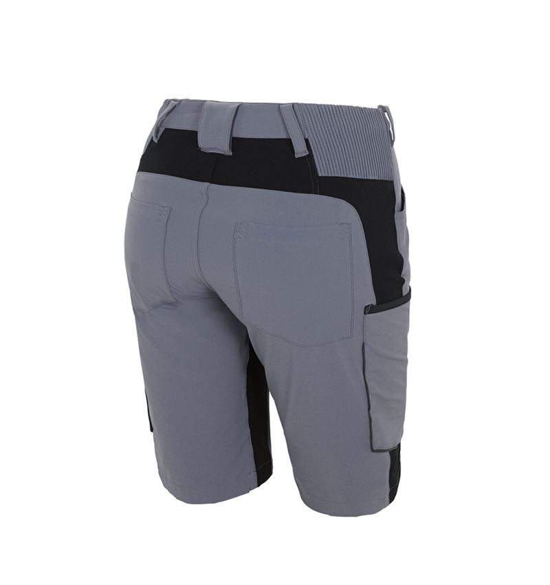 Pracovní kalhoty: Šortky e.s.vision stretch, dámské + šedá/černá 3