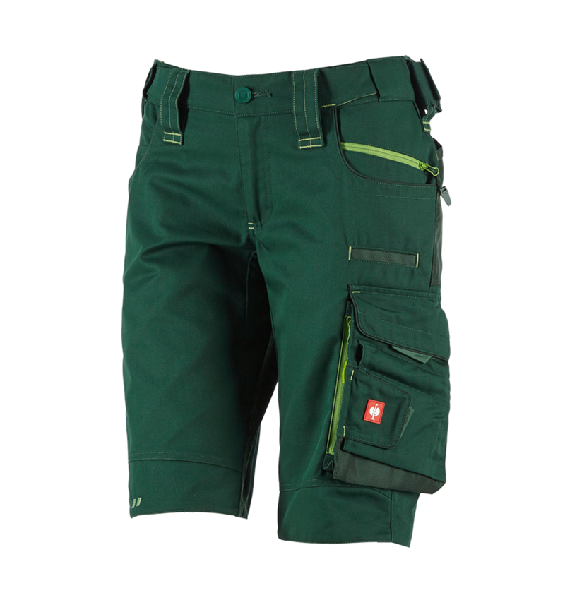 Pracovní kalhoty: Šortky e.s.motion 2020, dámské + zelená/mořská zelená 2
