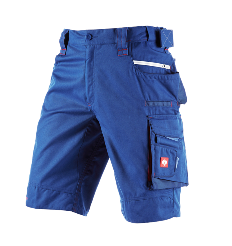Pracovní kalhoty: Šortky e.s.motion 2020 + modrá chrpa/ohnivě červená 2