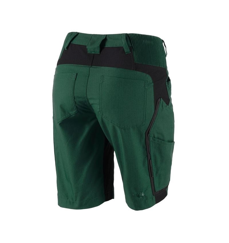 Pracovní kalhoty: Šortky e.s.vision, dámské + zelená/černá 3