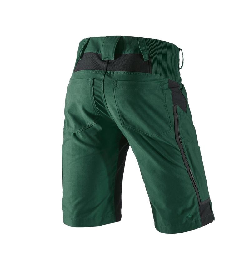 Pracovní kalhoty: Šortky e.s.vision, pánské + zelená/černá 3