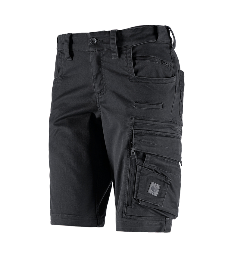 Pracovní kalhoty: Šortky e.s.motion ten, dámské + oxidově černá 2
