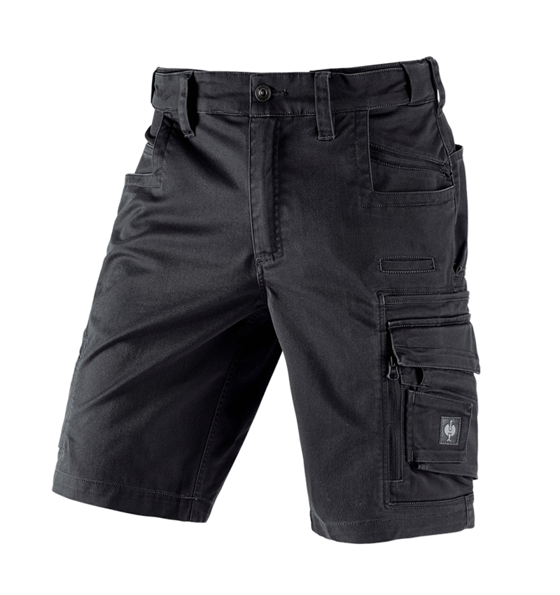 Pracovní kalhoty: Šortky e.s.motion ten + oxidově černá 2