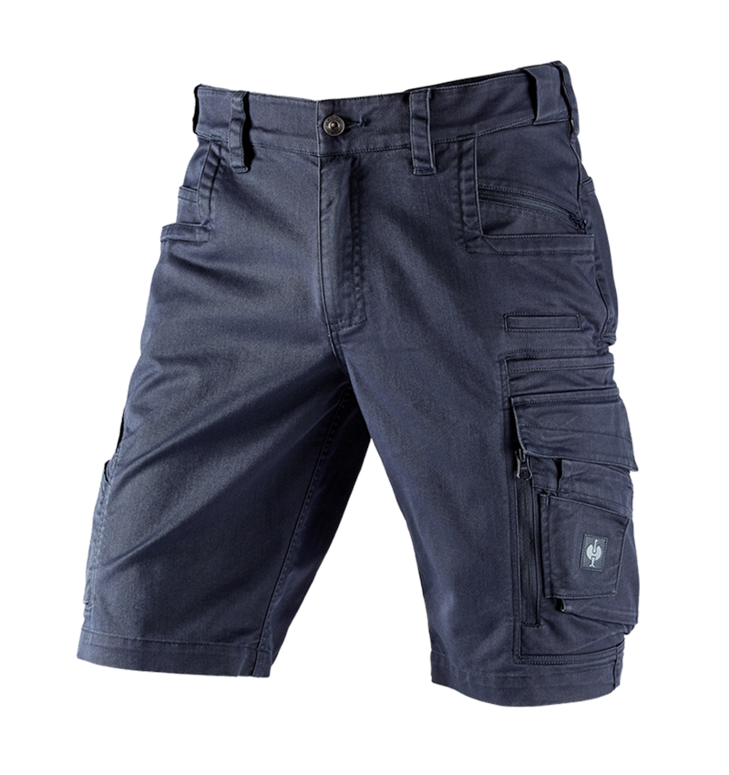 Pracovní kalhoty: Šortky e.s.motion ten + břidlicová modrá 2