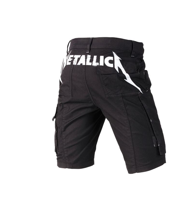 Pracovní kalhoty: Metallica twill shorts + černá 4