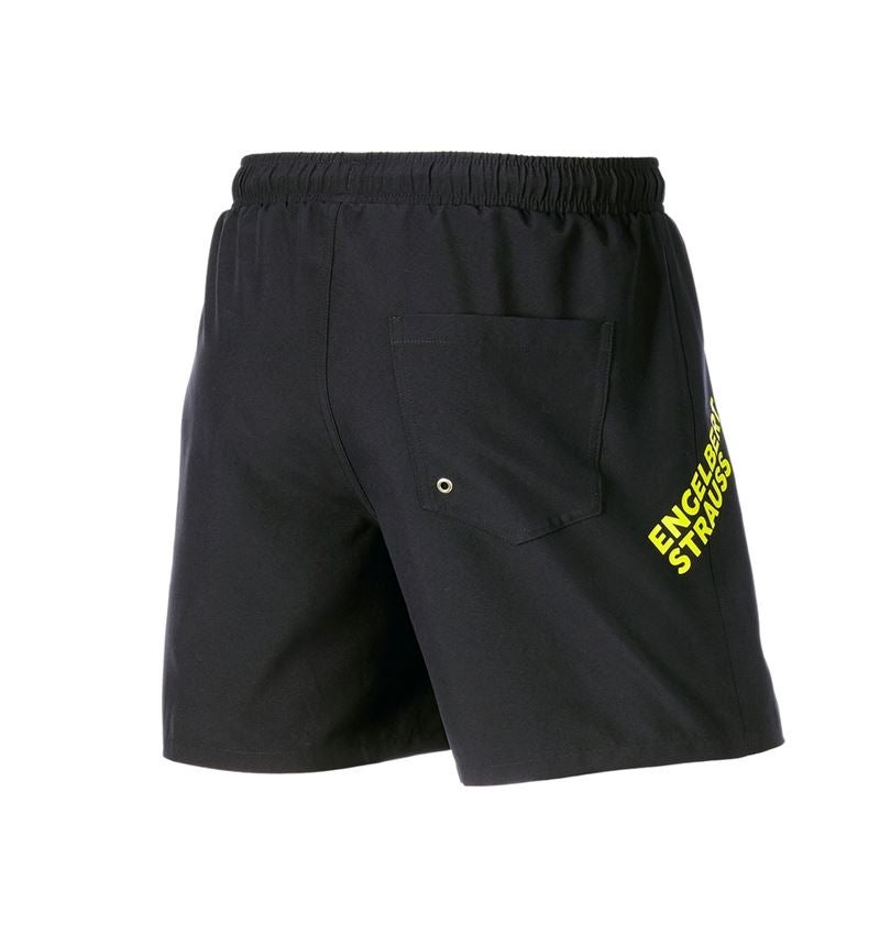 Oděvy: Koupací šortky e.s.trail + černá/acidově žlutá 5